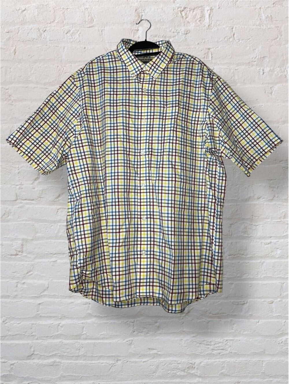 Duluth Trading Co Plaid Shirt Cotton Gorpcore Utility Tech